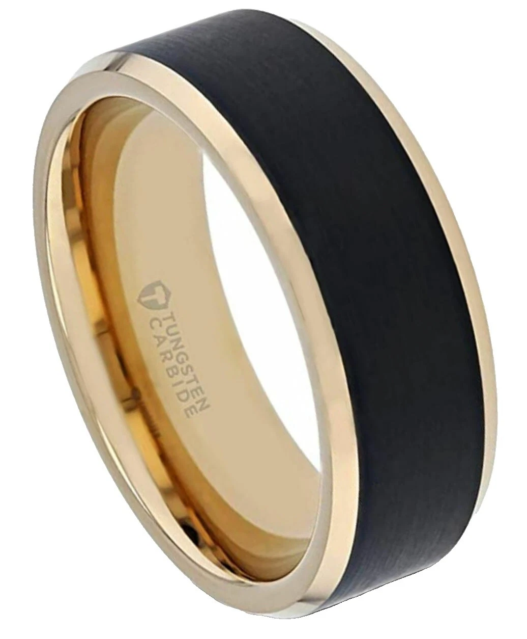 Anillos de tungsteno Anillo 7.5 Para hombre Sin piedra