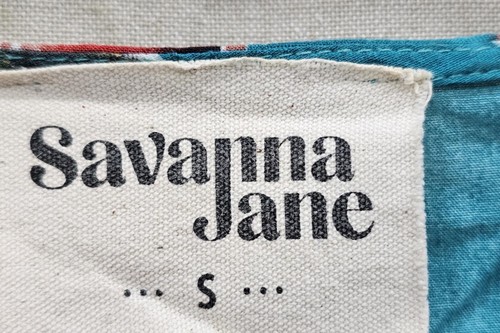 Savanna Jane Boho Tunika-Bluse mit Blumenstickerei Größe S - Bild 7 von 7