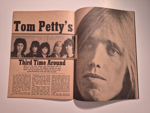 Rock Gossip Magazine 1980 Vintage KISS Aucoin Ads Early Van Halen Tom Petty - Picture 9 of 14