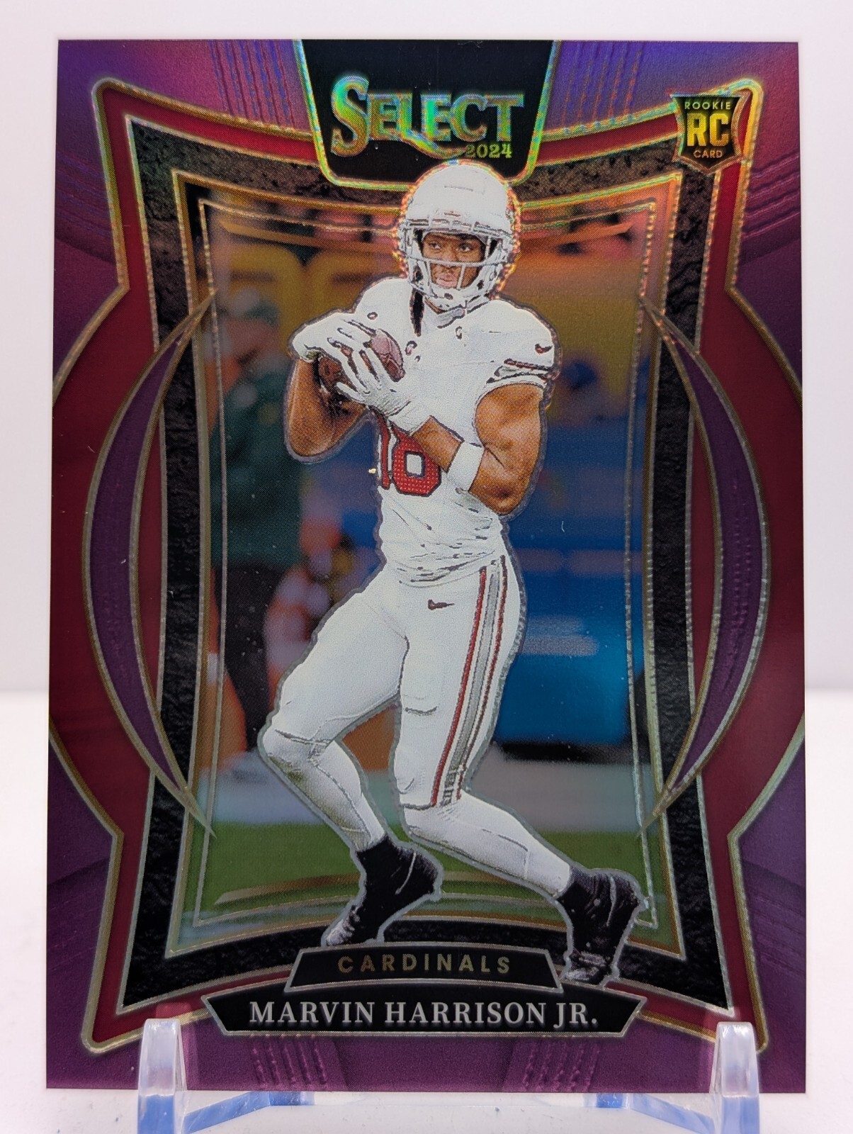 2024-25 Panini Select Football - Marvin Harrison Jr. (RC) Concourse Purple /75