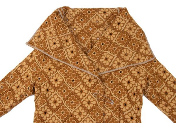 COMME des GARCONS Floral Embroidery Lace Jacket Size S(K-147227