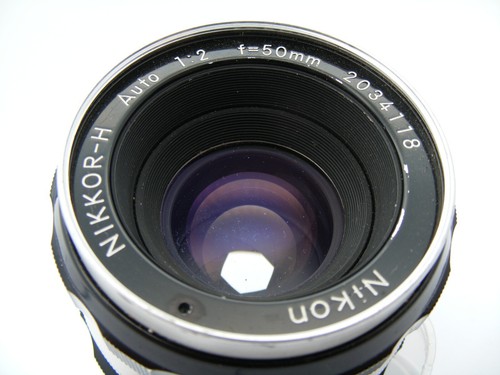 Nikon 50mm f2 Nikkor-H Objetivo Enfoque Manual Nº 2034118 Montaje Nikon F Pre AI - Imagen 2 de 21