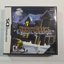 Nancy Drew: The Mystery Of The Clue Bender Society Nintendo DS Complete CIB
