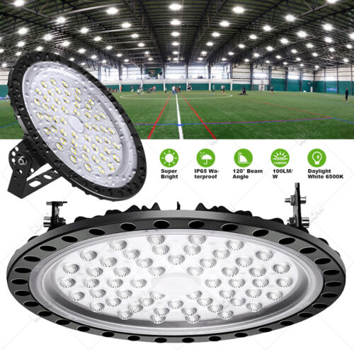100W 200W 300W LED Hallenbeleuchtung Deckenstrahler Hallenstrahler Industrielamp - Bild 246 von 281