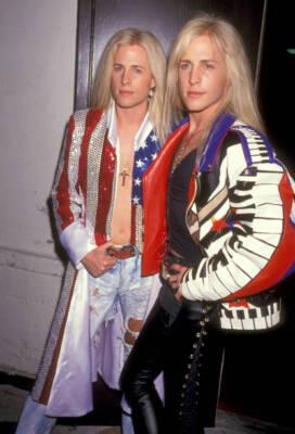 Gunnar Nelson Matthew Nelson at the 18th American Music Awards on - Old Photo 2
