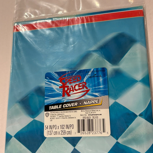 Speed Racer Film Tisch Abdeckung 54"x102" Hallmark Party Express Neu - Bild 5 von 7
