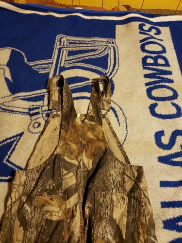 Liberty Youth Bib Overalls Realtree Camoflauge Size 16 Regular - Picture 9 of 11
