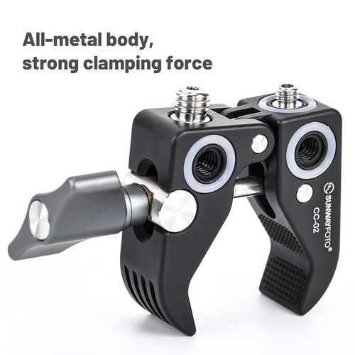Sunwayfoto CC-02 Super Clamp für LED-Leuchten, Magic Arm Clamp für DJI Ronin - Bild 2 von 9