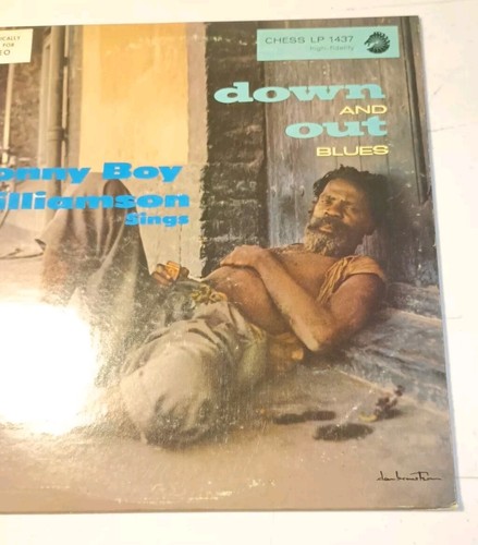 SONNY BOY WILLIAMS Down & Out Blues LP (1959) CHECKER deep groove original BLUES - Picture 3 of 10