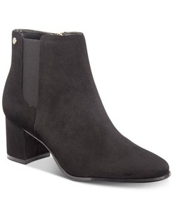 calvin klein fisa suede ankle bootie