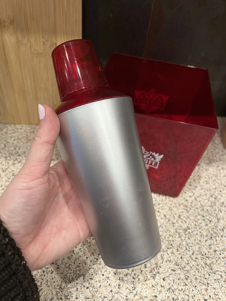 Smirnoff Cocktail Shaker And Plastic Red Smirnoff Ice Bucket - Image 3 of 4