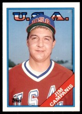 1988 Topps Traded Jim Campanis . USA #23T