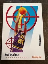 1992 Skybox Shooting Star NBA Basketball Card #595 Jeff Malone (H2)