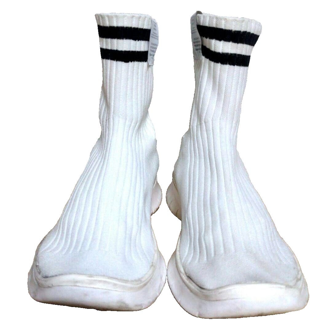 Maison Margiela Socks High-top Sneakers Shoes 39 White Women