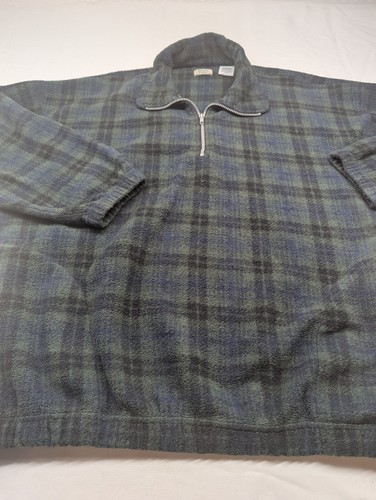Ozark Trail Green/Black Plaid Flannel Fleece Jacket Men XL Jacket Shirt. - Picture 5 of 14
