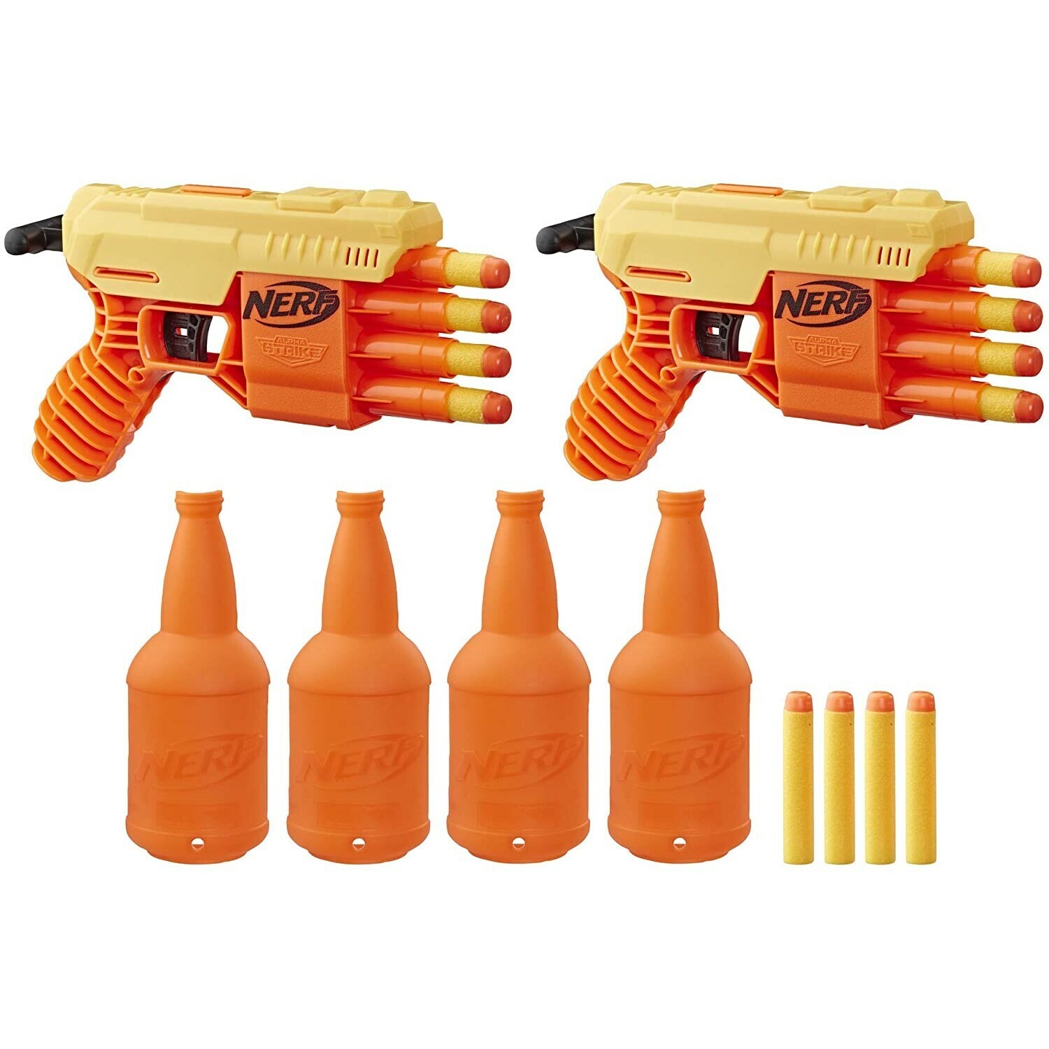 Nerf Alpha Strike Fang QS-4 double pack pour jeux de tir en plein air