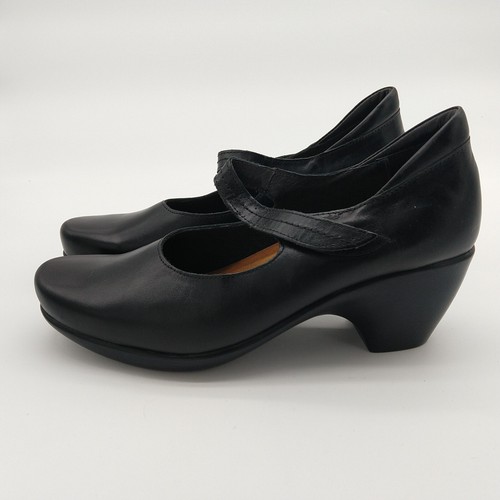 NAOT Negro Mary Jane Tacones Talla 42 10.5-11 Nuevos Zapatos Cómodos Correa al Tobillo Cuero - Imagen 4 de 8