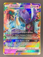 Toxapex GX 057/145 Guardians Rising 2017 English Pokémon Card MP