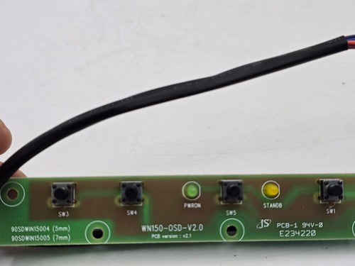 4 units lot  Part WN150-0SD-V2.0 Circuit Board WN150-OSD-V2.0 with cable - Picture 5 of 10