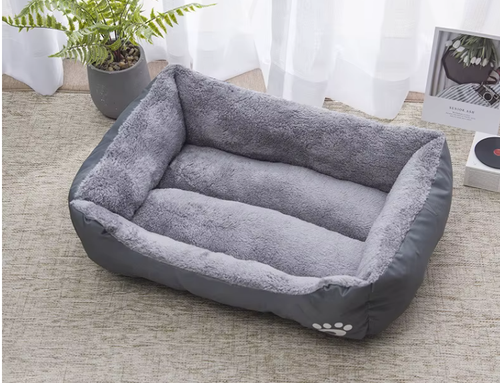 Soft Hundebett Hundekissen Hundesofa Hundekorb Waterproof size XL=80*60*15 Pink - Bild 10 von 14