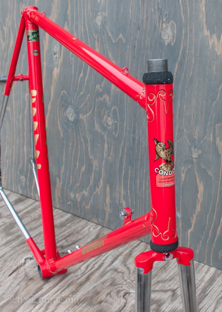 Vintage Condor 63cm Road Bike FRAME & FORK 531 Superbe