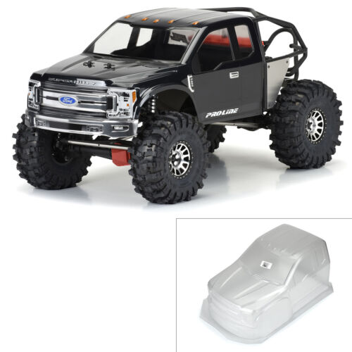 Pro-Line PRO361600 1/6 2017 Ford F-250 Super Duty Cab-Only Clear Body for SCX6 - Picture 2 of 8