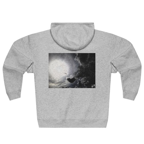 "A View Out Into The Periphery" by Zenster - Unisex Premium Full Zip Hoodie - Picture 5 of 25