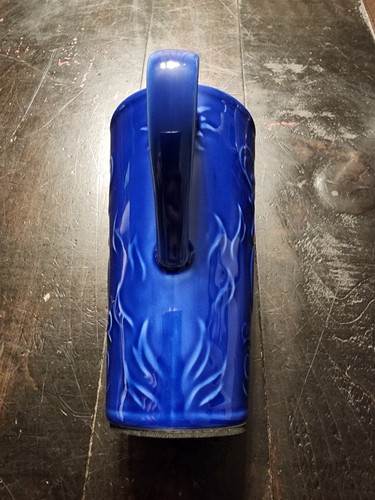 Tazza da viaggio caffè alta Starbucks blu cobalto sirena sirena tazza ceramica con top - Foto 8 di 21