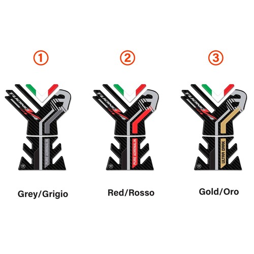 Adesivo 3D Protezione serbatoio compatibile con Aprilia Tuono V4 1100 2021-2025 - Foto 2 di 12