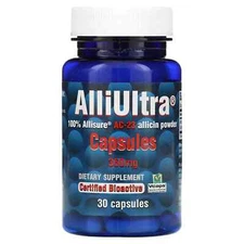 2 X Allimax, AlliUltra Capsules, 360 mg, 30 Capsules
