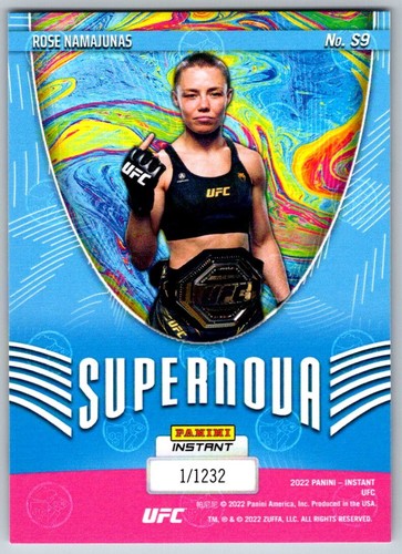 2022 Panini Instant UFC Supernova - Pick Your Card /1232 - Picture 19 of 33