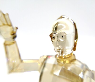 Swarovski Star Wars C-3PO Crystal Figurine #5290214 No Box