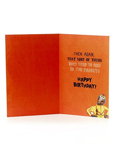The Muppets Uncle Birthday Card New - Bild 2 von 2