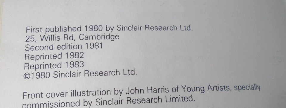 Sinclair ZX81 BASIC Programming Manual Book, 2nd Edition by Steven Vickers - Image 2 of 4