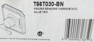 Brizo Virage Sensori T66T030-BN Brushed Nickel Thermostatic Valve Trim