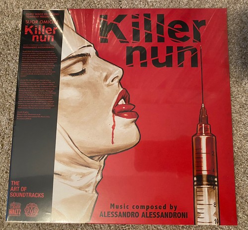 Killer Nun Soundtrack Score Red w/Black Colored Vinyl Death Waltz Mondo New - Picture 1 of 3