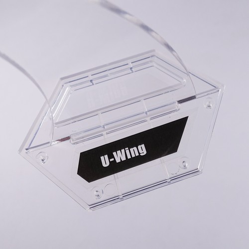 Display Stand for LEGO 75155 Rebel U-Wing Fighter, Acrylic 3D stand only. - Picture 3 of 6
