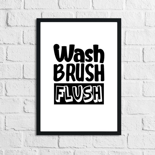 Bathroom Print Minimalist Wall Funny Art Poster Toilet Home Picture Art Poster - Picture 46 of 52