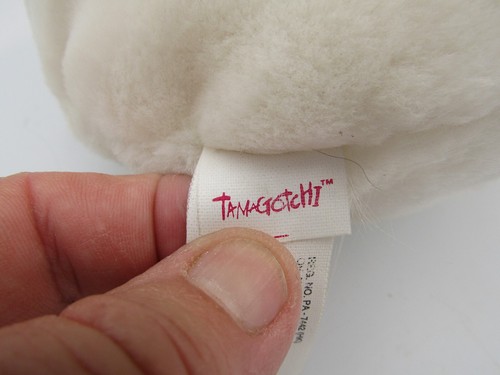 1997 Vintage Tamagotchi Trasformabile Scatola Pet Peluche Uovo Giallo Bianco Reversibile - Foto 3 di 9