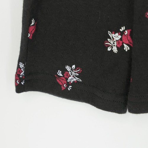 Croft & Barrow Women's Holiday Cardinals Pajama Top M Black Red White NWT - Picture 5 of 7