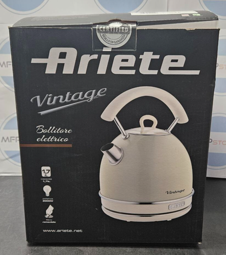 Bollitore Ariete Vintage 1.7L Verde–Design Retrò e Funzionalità - NON TESTATO - Foto 14 di 14
