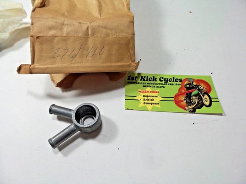 NOS TRIUMPH Amal 376/410 Doble Banjo Doble Carburador - Imagen 2 de 3