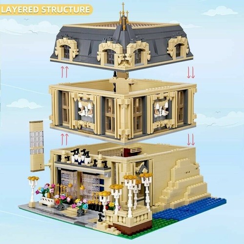Building Blocks Set Brickstive City Expert MOC Carlo Hotel Brick Model Kids Toys - Picture 5 of 11