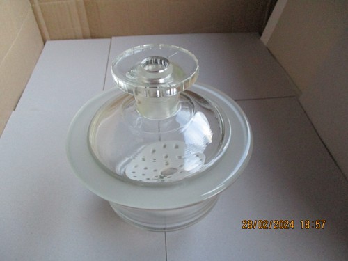 Exsikkator, Außen = 150 mm, Innen = 110 mm, Porzellansieb, Glasdeckel - Bild 2 von 23