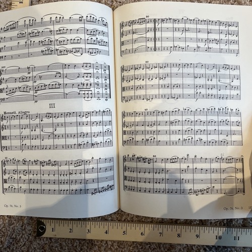 Eleven Late String Quartets Paperback Joseph Haydn - Picture 5 of 8