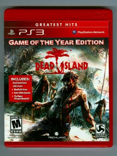DEAD ISLAND (Playstation 3, 2011)! Complete in Original Case! Game of the Year! - Picture 1 of 3