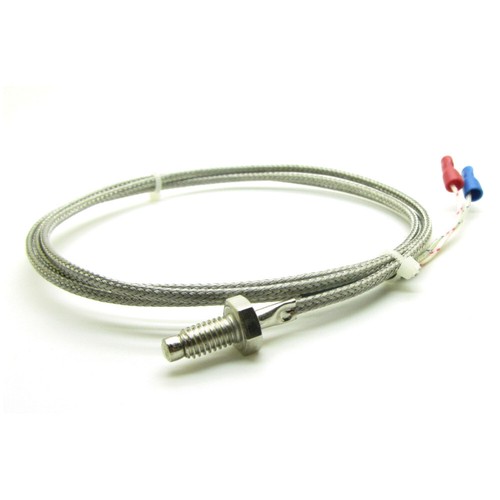 1M Cable K Type Screw Thermocouple Temperature Sensor Probe 6mm Thread 0-600℃ - Picture 3 of 6