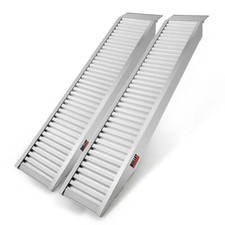 NNEMB Pair of 1.6m Aluminium Loading Ramps-4050kg capacity