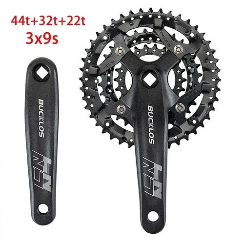 Juego de bielas para bicicleta BUCKLOS 104/64BCD MTB 22/24/26/32/38/42/44T Bike Chai - Imagen 15 de 21