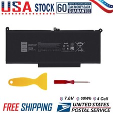 F3YGT Battery For Dell Latitude E7280 E7480 E7290 7280 7480 451-BBYE DM3WC 2X39G